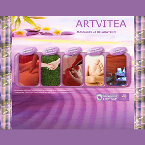 Réalisation du site internet ARTVITEA Réalisation du site internet ARTVITEA