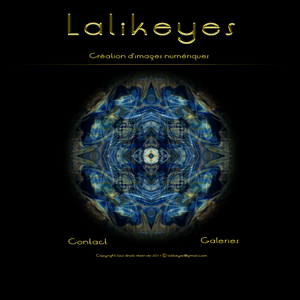 Création du site internet sur mesure Lalikeyes Création du site internet sur mesure Lalikeyes